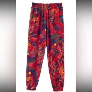 FARM RIO Tie Die Forest Sweatpants- L